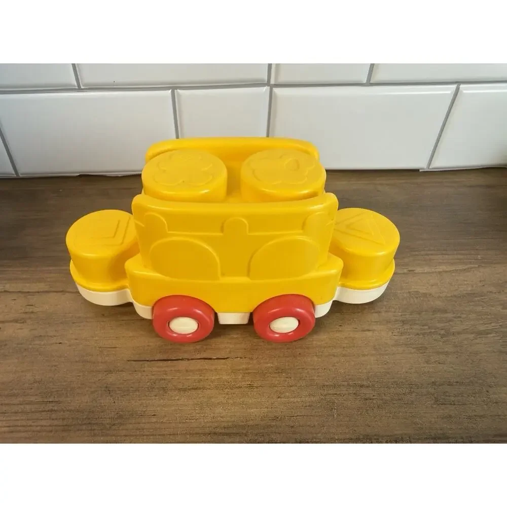 Vintage Fisher Price Stack 'n Build Choo Choo Train 1997 Children’s Toys 6-36 mo